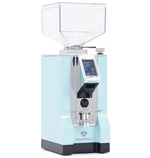 Eureka Mignon Magnifico Coffee Grinder - Tiffany Blue