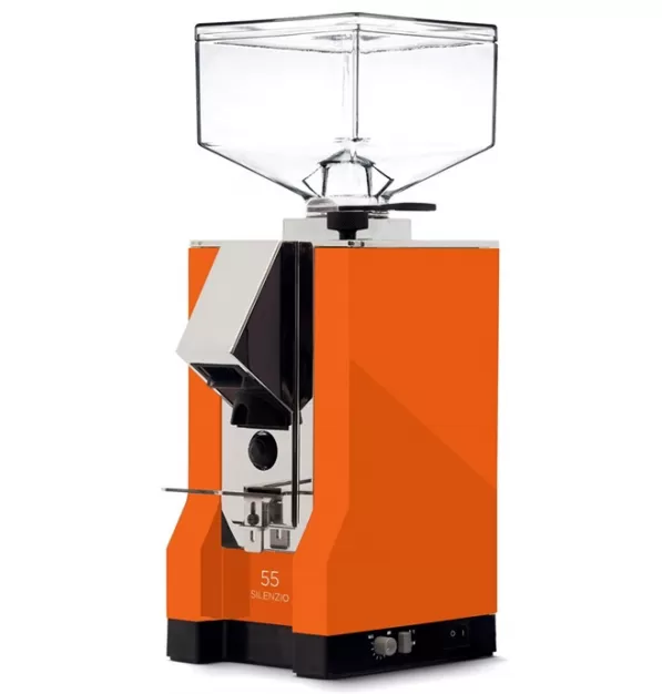 Eureka Mignon Silenzio 55 Espresso Grinder - Orange