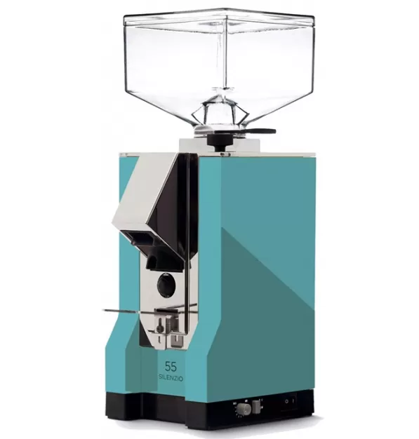 Eureka Mignon Silenzio 55 Espresso Grinder - Tiffany Blue