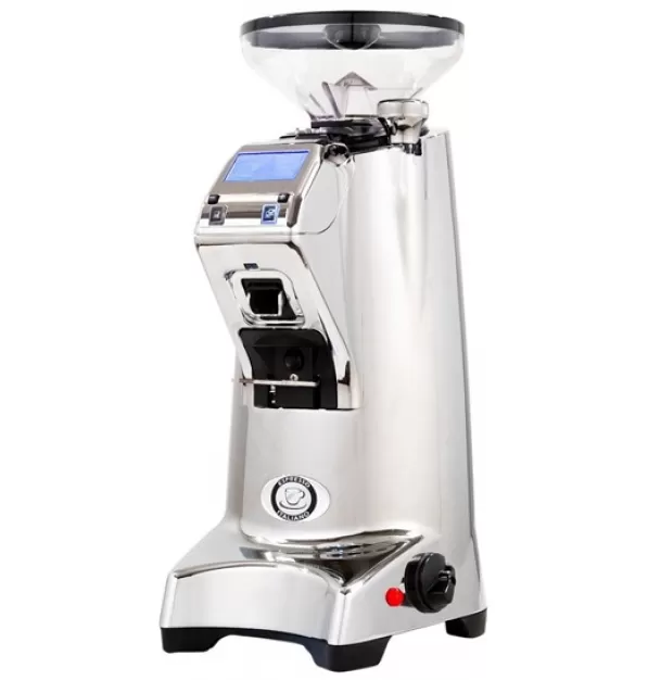 Eureka Olympus 75E High Speed Espresso Grinder in Chrome