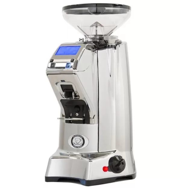 Eureka Zenith 65E High Speed Espresso Grinder in Chrome