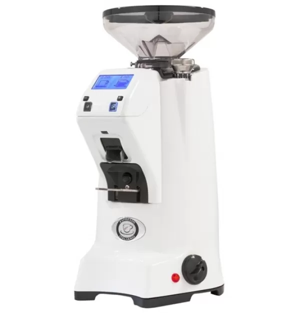 Eureka Zenith 65E High Speed Espresso Grinder in White