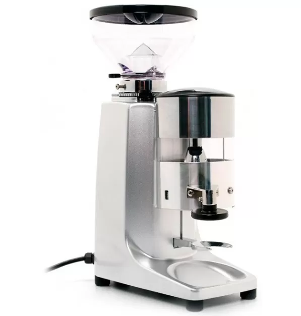 Quamar M80 Dosing Espresso Grinder in Silver