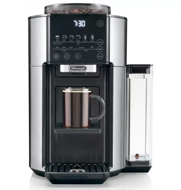 DeLonghi TrueBrew Drip Coffee Maker - Stainless/Black