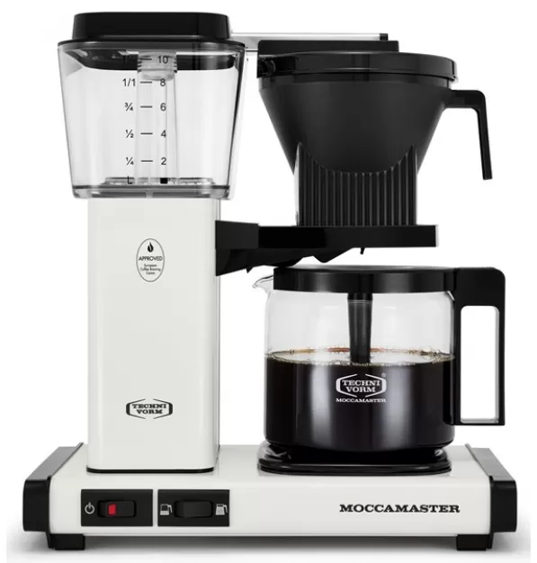 Technivorm Moccamaster KBGV Select Glass Carafe Coffee Maker - Off White