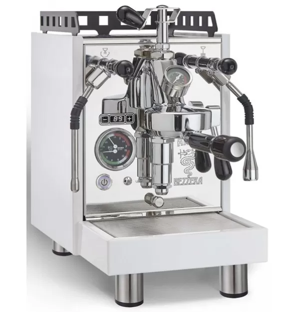 Bezzera Aria PID Espresso Machine with Flow Control - White