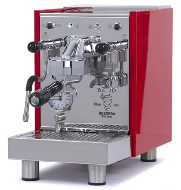 Bezzera BZ10 Espresso Machine - Red