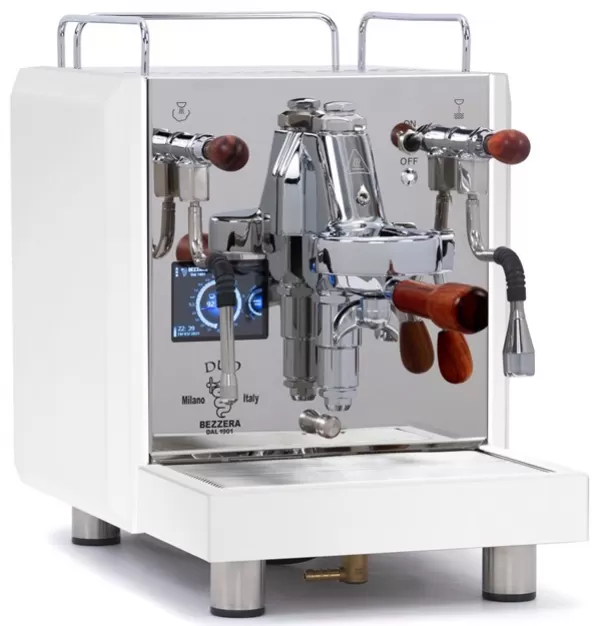 Bezzera DUO MN Dual Boiler Espresso Machine - White