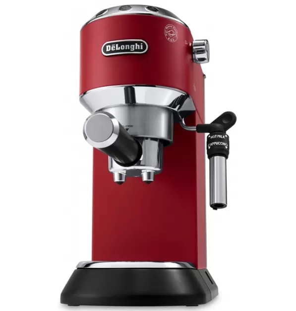 DeLonghi EC685R Dedica DeLuxe Pump Espresso Machine - Red