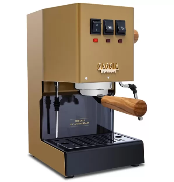 Gaggia Classic Evo Pro - 85th Anniversary Limited Edition with Olive Wood