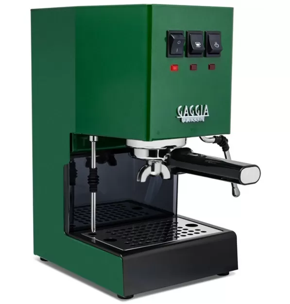 Gaggia Classic Evo Pro Espresso Machine in Jungle Green