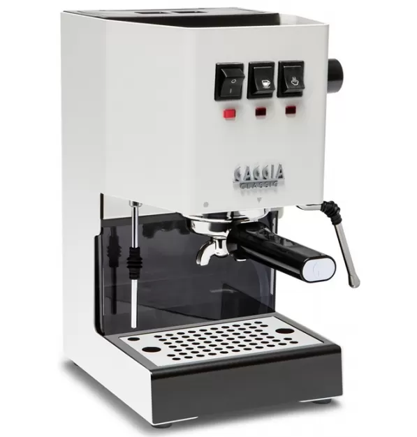 Gaggia Classic Evo Pro Espresso Machine in Polar White