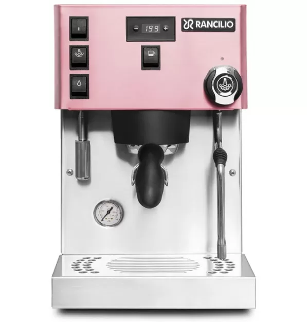 Rancilio Silvia Pro X Dual Boiler Espresso Machine in Pink