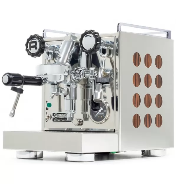 Rocket Espresso Appartamento Espresso Machine - Ebony Macassar