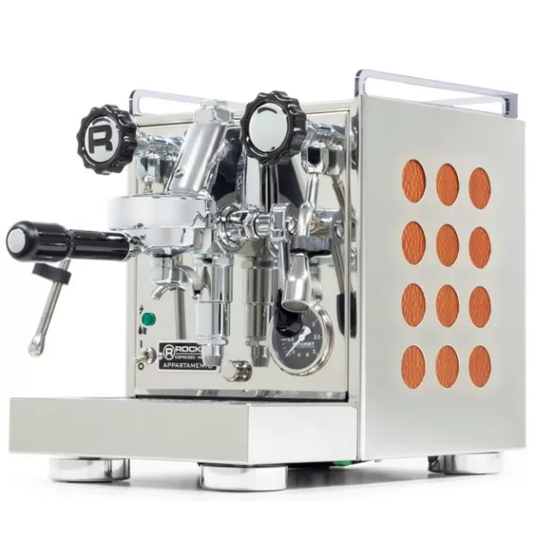 Rocket Espresso Appartamento Espresso Machine - Lacewood Quarter Cut