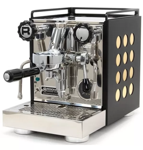 Rocket Espresso Appartamento Serie Nera Espresso Machine - Gold