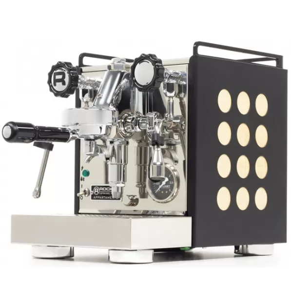 Rocket Espresso Appartamento Serie Nera Espresso Machine - Maple Birdseye