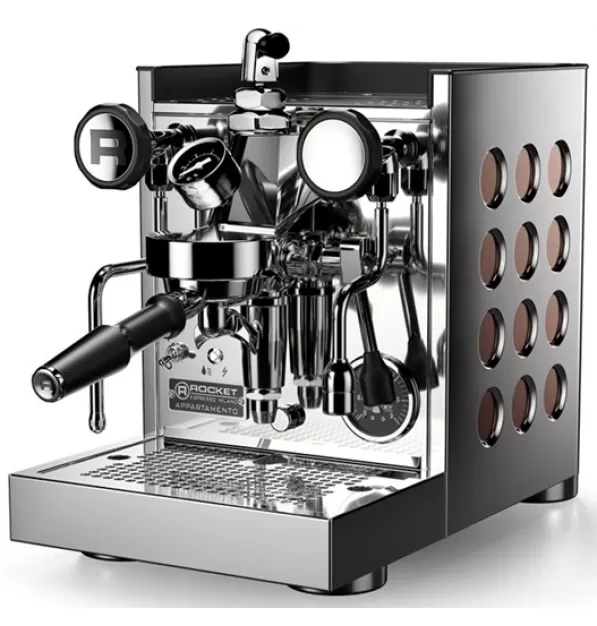 Rocket Espresso Appartamento TCA Espresso Machine with Flow Control - Copper