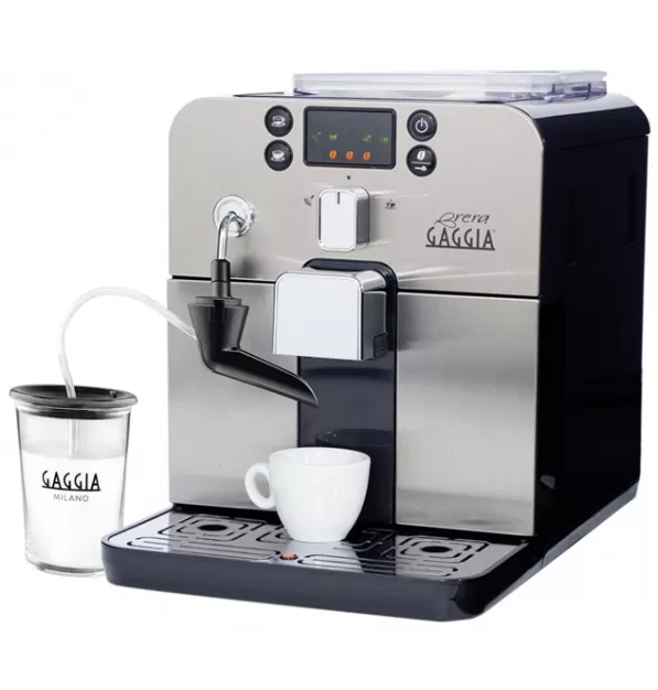 Gaggia Brera Cappuccino Espresso Machine in Black