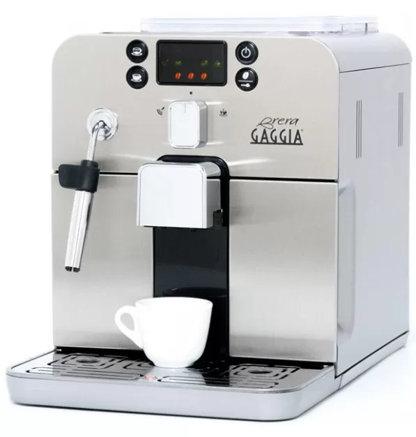 Gaggia Brera Espresso Machine in Silver