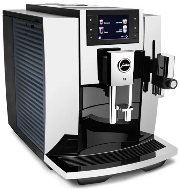 JURA E8 Espresso Machine - Chrome