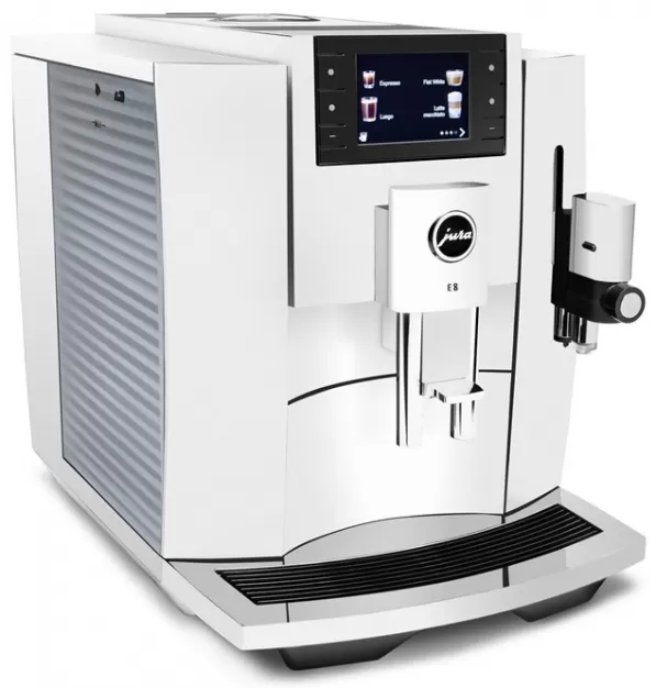 JURA E8 Espresso Machine - White