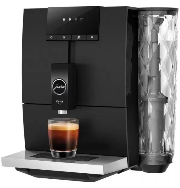 JURA ENA 4 Super-Automatic Espresso Machine - Full Metropolitan Black