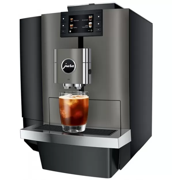 JURA X10 Dark Inox Espresso Machine